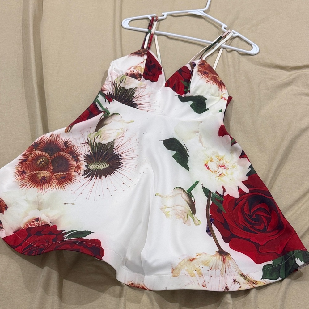 Floral Print Women's Top